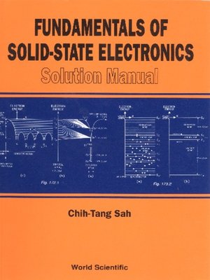 cover image of Fundamentals of Solid-state Electronics